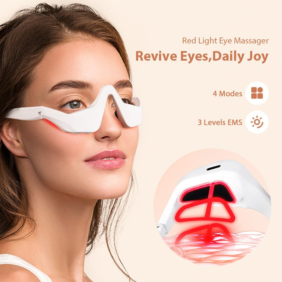 Under-Eye Red Light Therapy Device